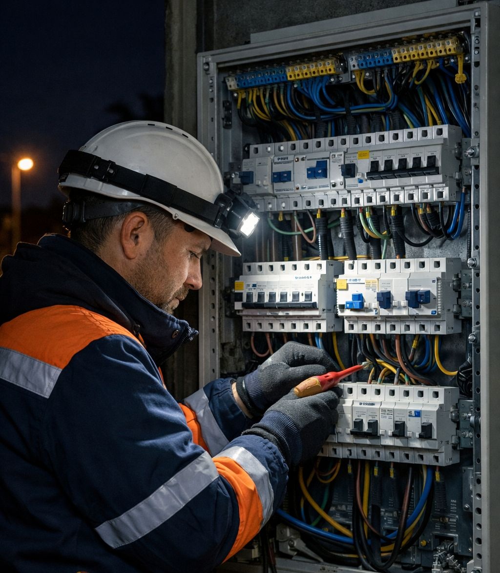 Electricista urgente en Vitoria-Gasteiz – Servicio 24h